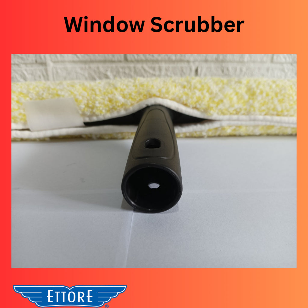 Ettore Window Glass Scrubber Golden Glove 10 inches & 18 inches