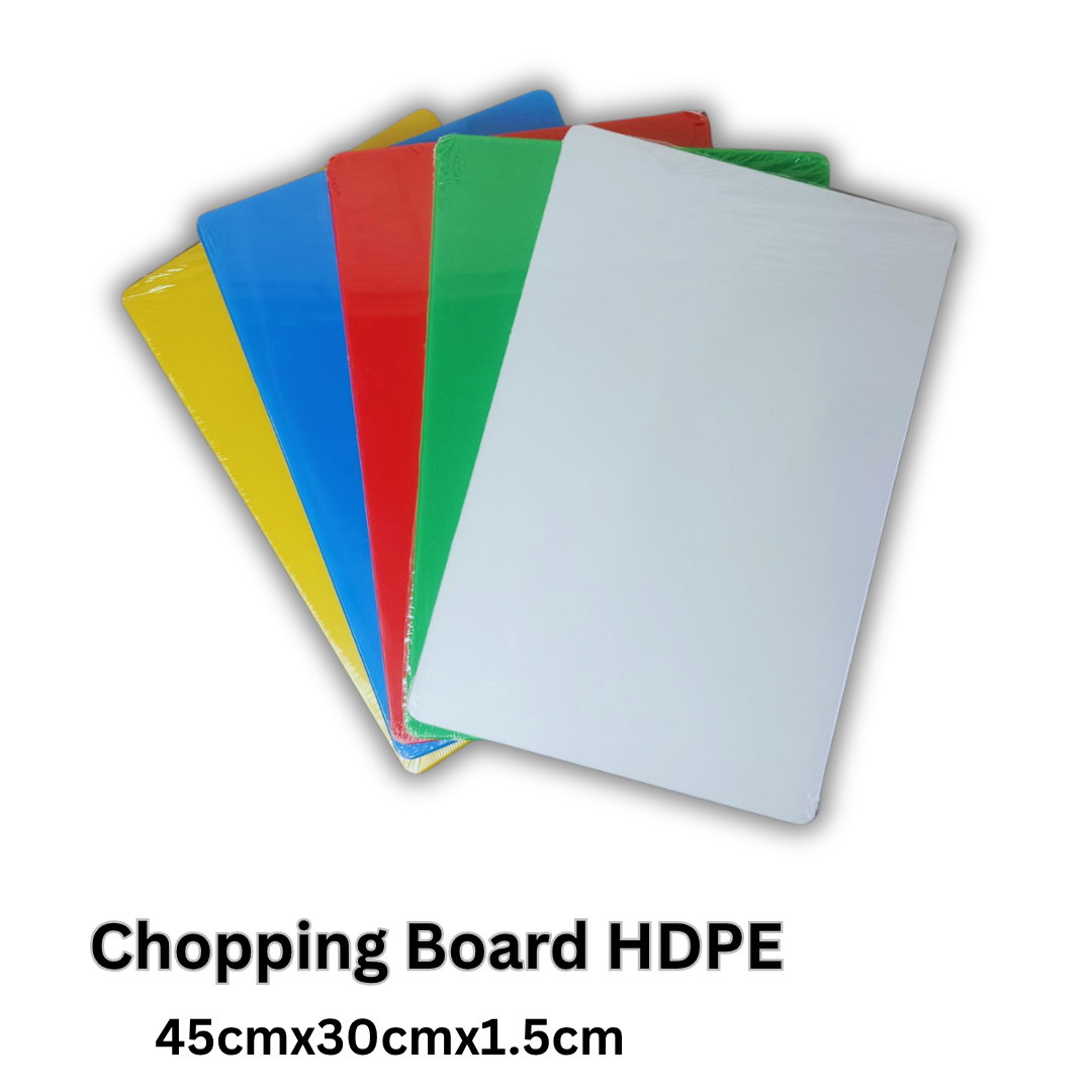 HDPE Chopping Board Medium – Restaurant Grade Cutting Board (45×30×1.5cm)