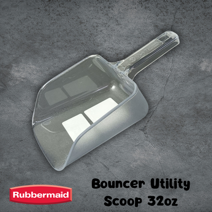 Rubbermaid 32oz Clear Utility Scoop FG288400CLR
