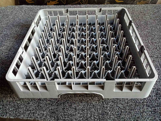 Dishwashing Machine Plate Rack 64 Pins Infineat Gray Box Design