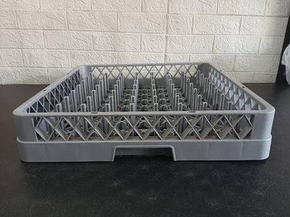 Dishwashing Machine Plate Rack 64 Pins Infineat Gray X Design