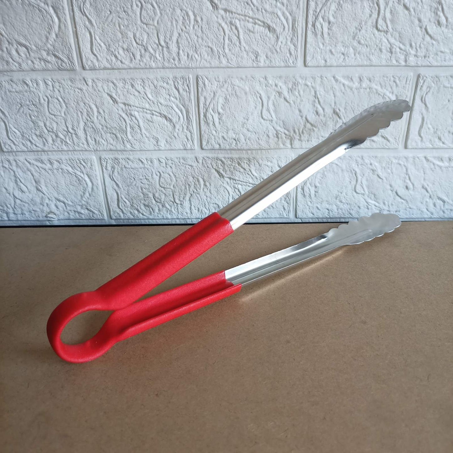 Kitchen Tongs 12" Silicon Handle 2pcs
