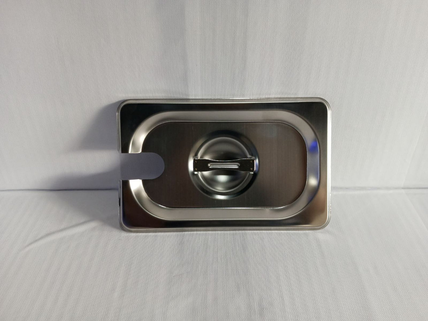Stainless Steel Food Pan Cover Lid with Notch