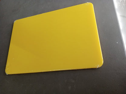 Chopping Board Medium Yellow Restaurant-Grade(46x32x1.3cm)