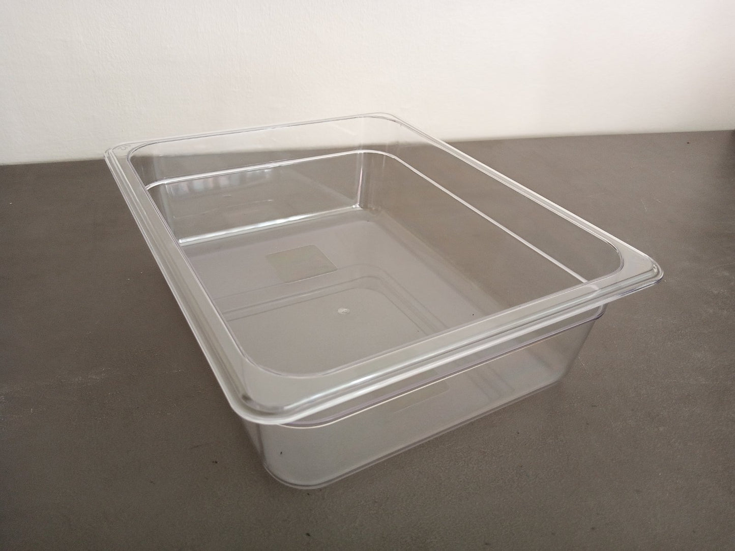 Food Pan 1/2 Clear for Holding Chilled Items