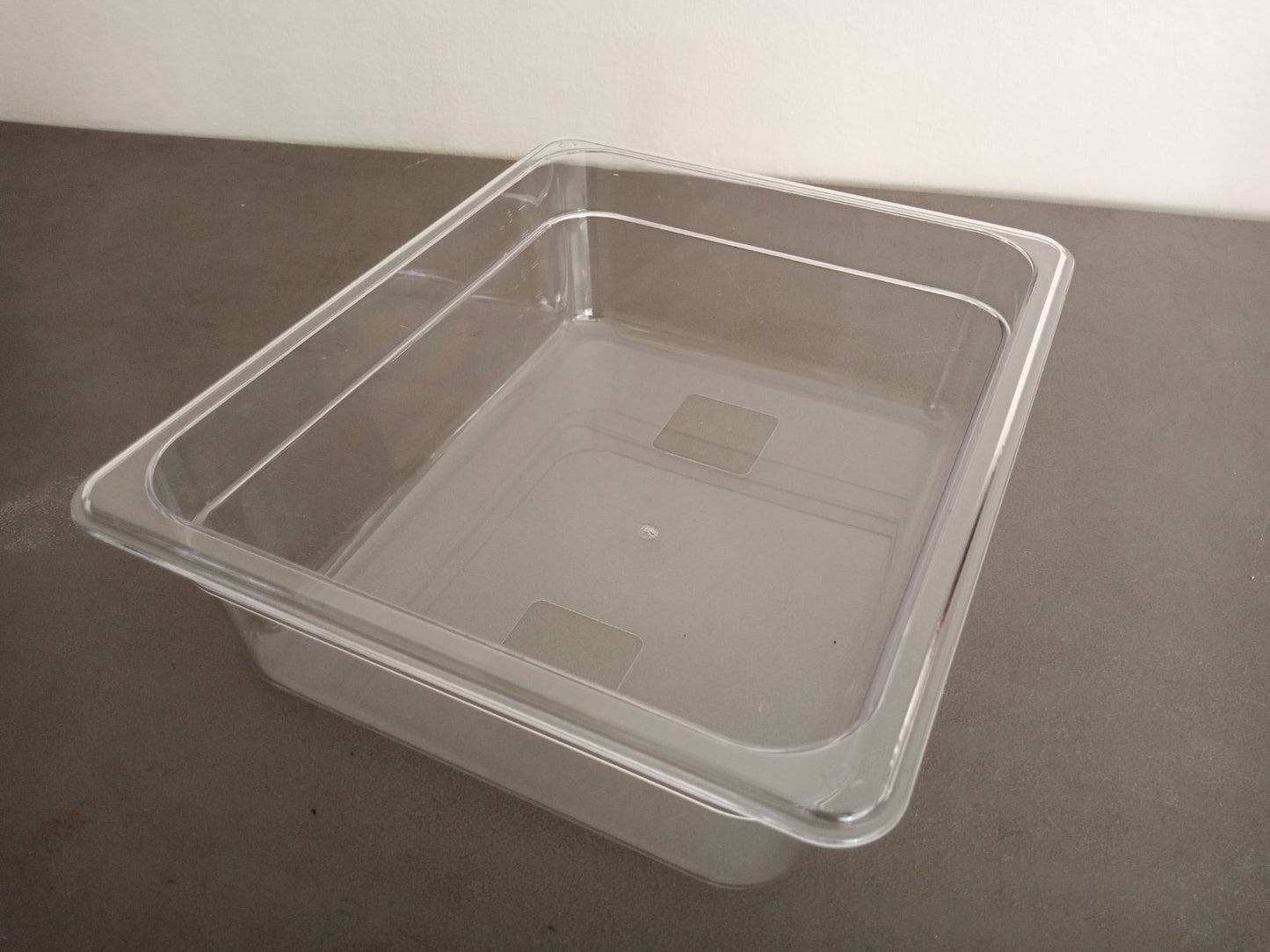 Food Pan 1/2 Clear for Holding Chilled Items