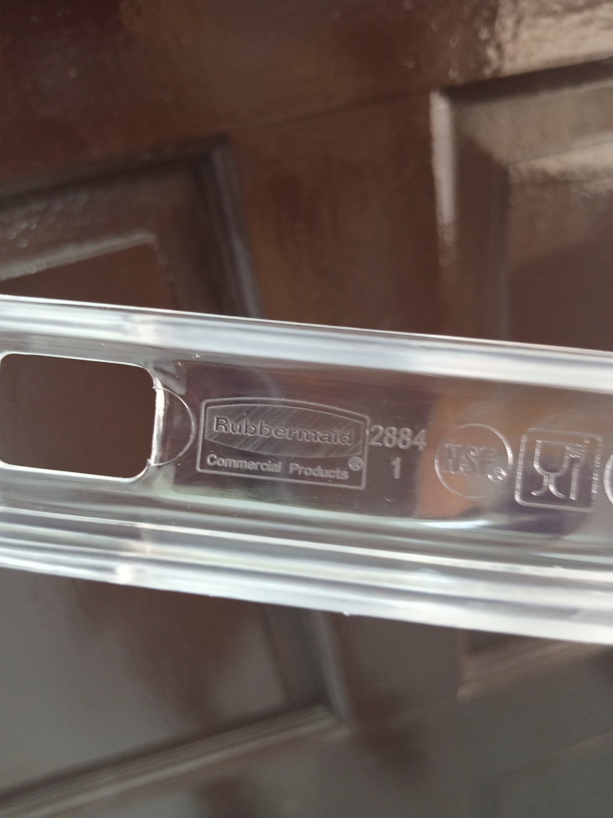 Rubbermaid 32oz Clear Utility Scoop FG288400CLR