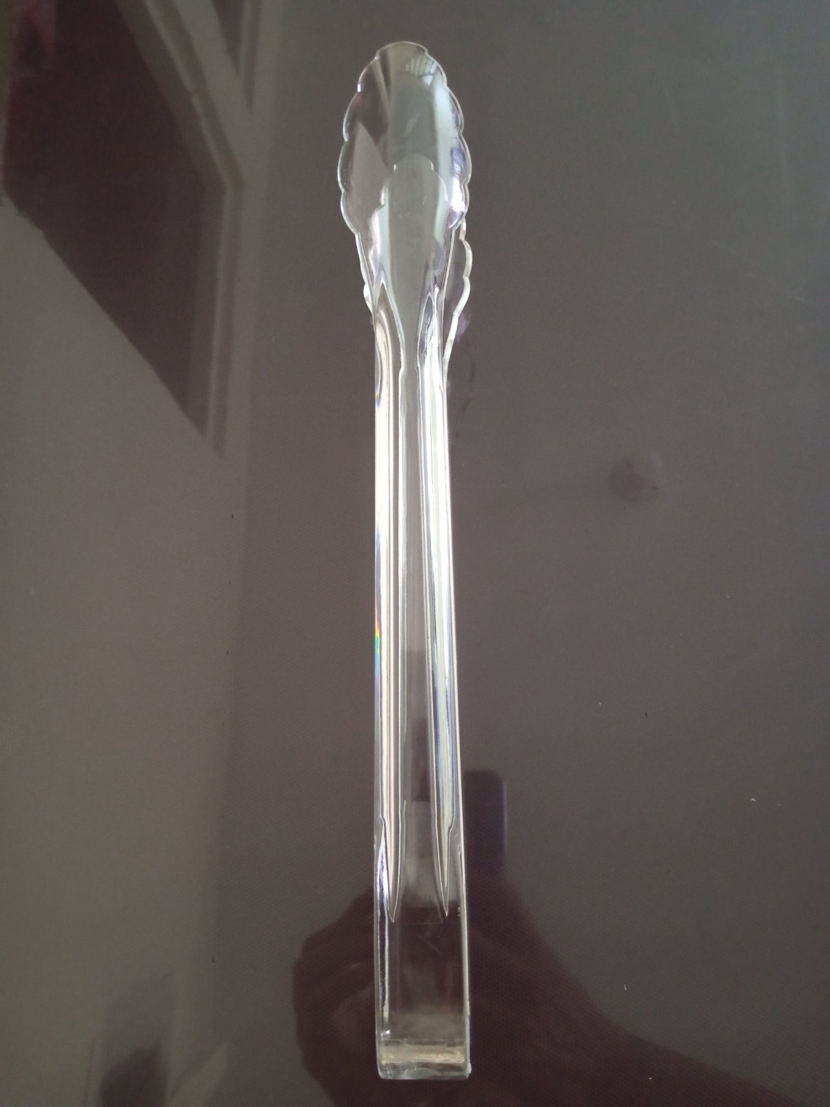 Plastic Tong 9inch & 12inch Durable Food Tong Clear