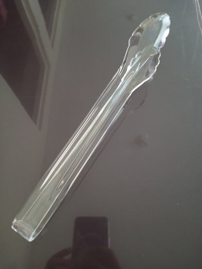 Plastic Tong 9inch & 12inch Durable Food Tong Clear