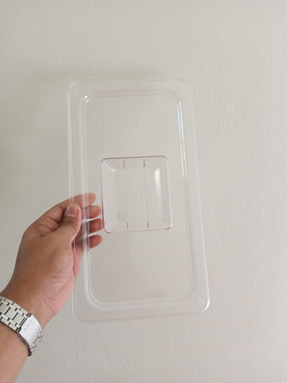 Food Pan Cover 1/3 Clear