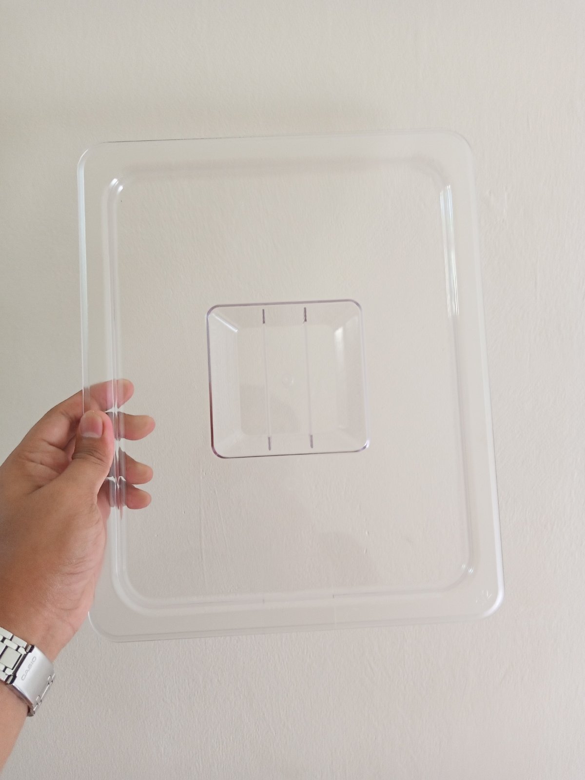 Food Pan Cover 1/2 Clear
