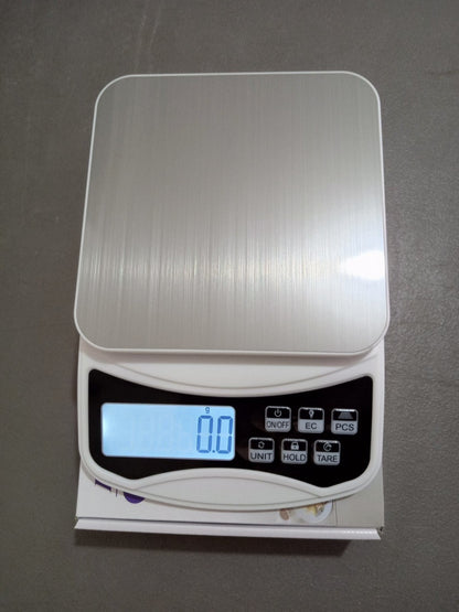 Kitchen Weighing Scale KitchenLead White 5kg Water Resistant
