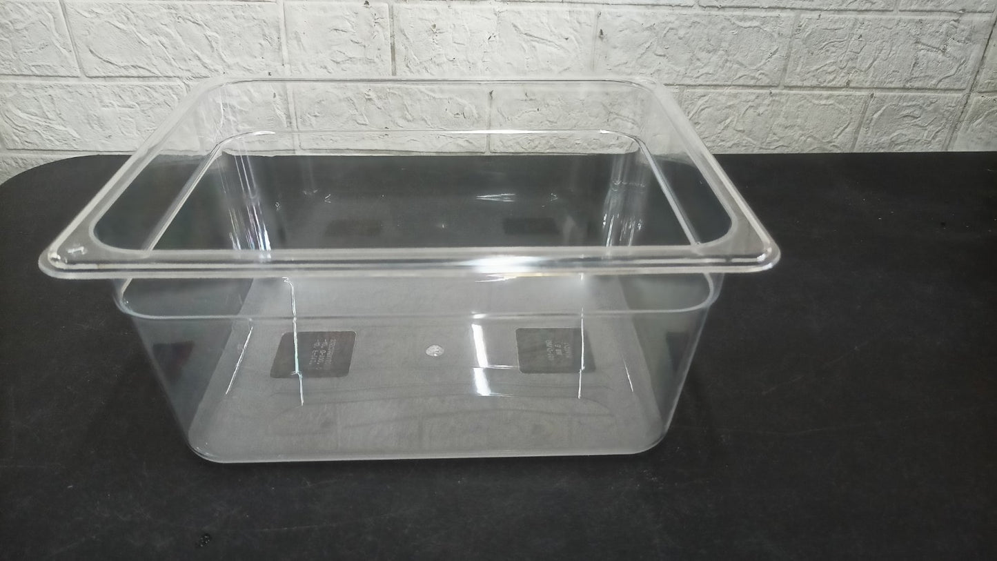 Food Pan 1/2 Clear for Holding Chilled Items