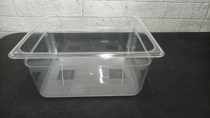 Food Pan 1/2 Clear for Holding Chilled Items