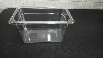 Food Pan 1/4 Clear for Holding Chilled Items
