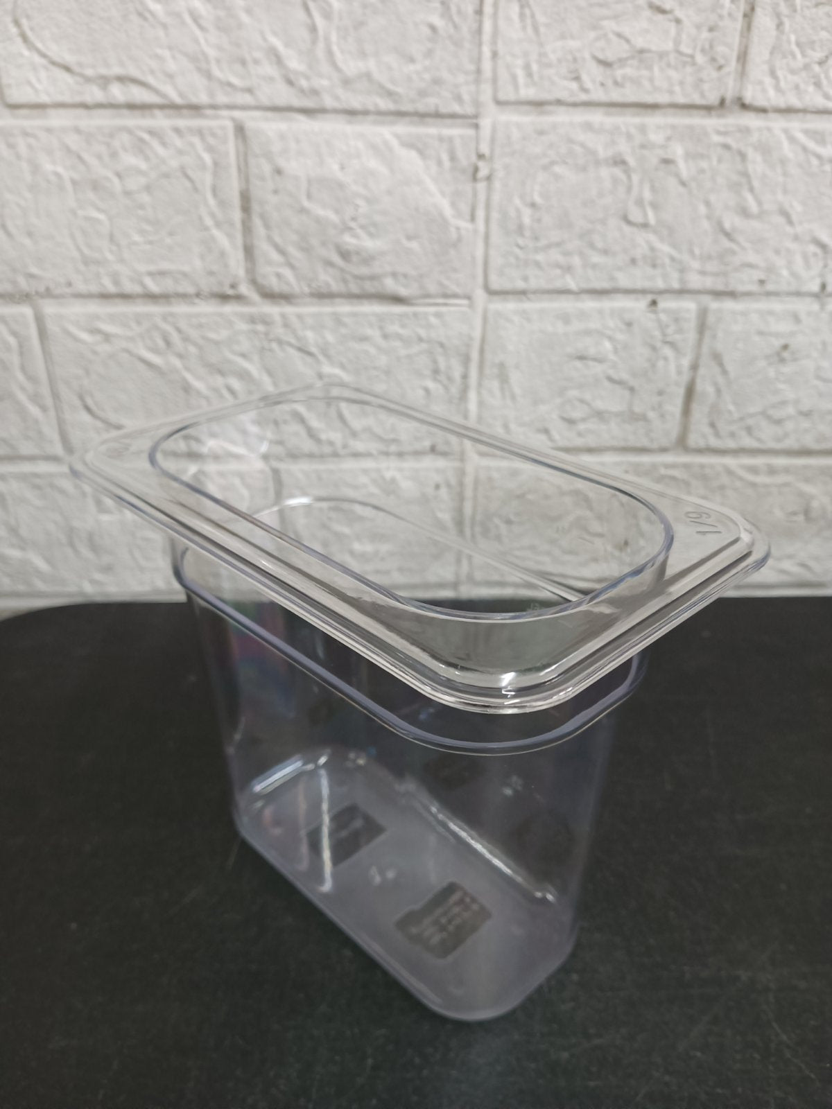 Food Pan 1/9 Clear for Holding Chilled Items