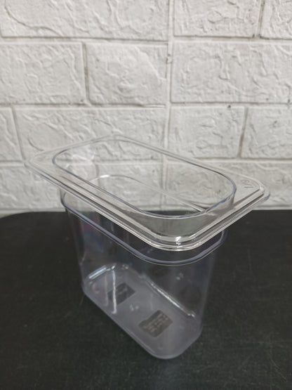Food Pan 1/9 Clear for Holding Chilled Items