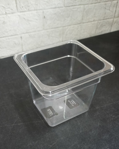 Food Pan 1/6 Clear for Holding Chilled Items