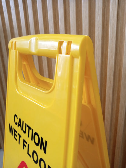 Wet Floor Signage Yellow 24inches