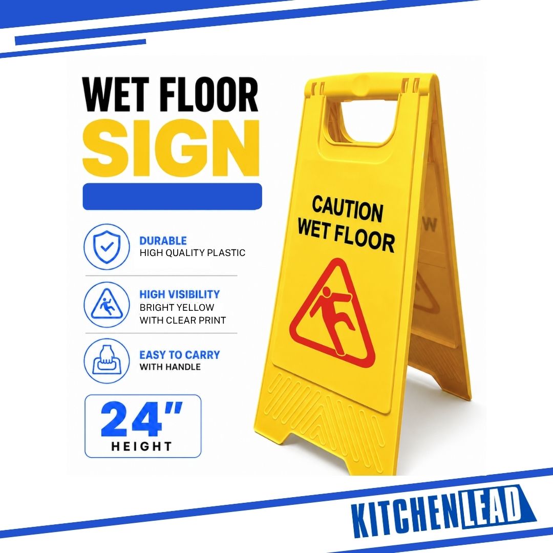 Wet Floor Signage Yellow 24inches