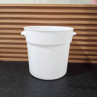KitchenLead Food Storage Container Round PP White Graduated No Cover