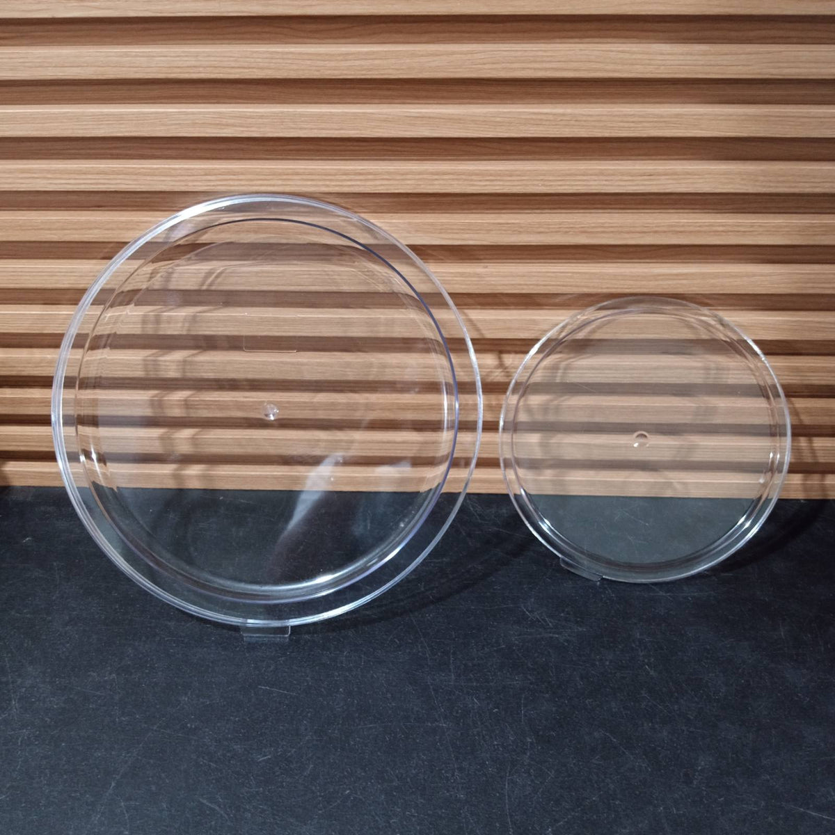 KitchenLead Clear Food Storage Container Round Polycarbonate with Cover