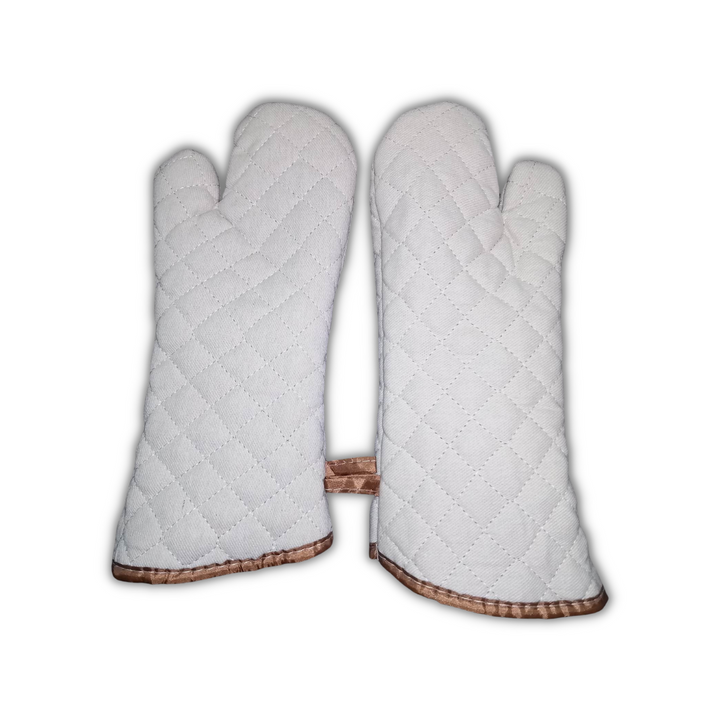 Mittens A02 Large Brown Lace