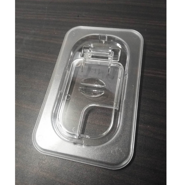 Food Pan Cover 1/9 Clear Flip Lid